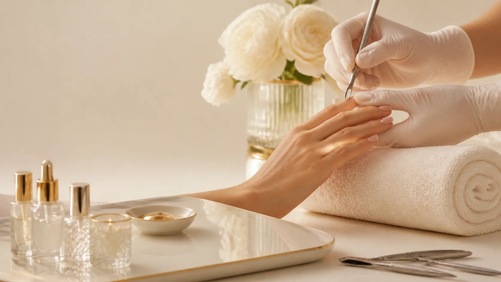 Professionelle Maniküre bei Nail Couture